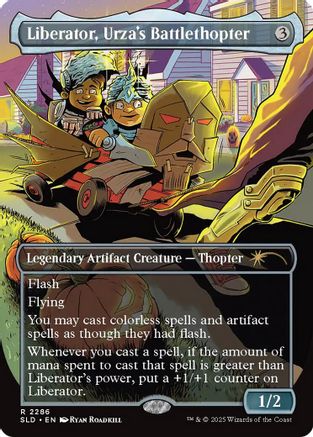 Image of Liberator, Urza's Battlethopter (SLD-2286) - Secret Lair Drop Series