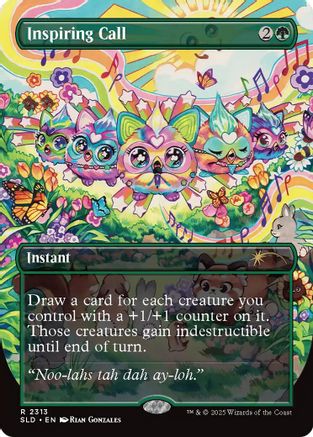 Image of Inspiring Call (SLD-2313) - Secret Lair Drop Series