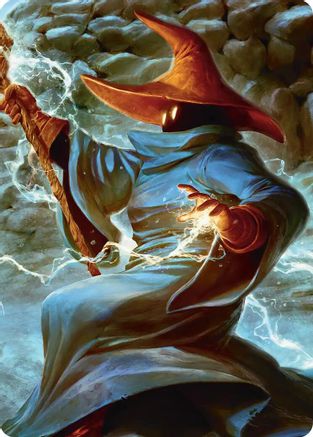 Image of The Destined Black Mage Scene Art Card [FINAL FANTASY Art Series]