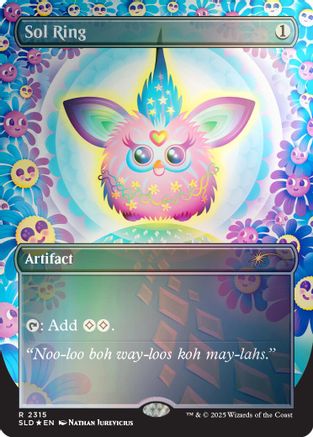 Image of Sol Ring (2315) (Rainbow Foil) (SLD-2315) - Secret Lair Drop Series Foil