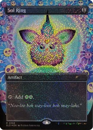 Image of Sol Ring (2330) (Confetti Foil) (SLD-2330) - Secret Lair Drop Series Foil