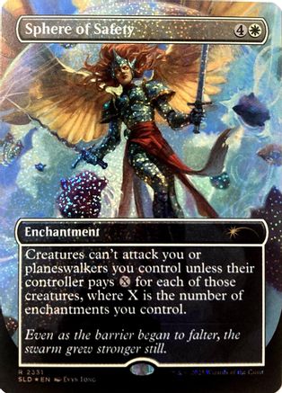 Image of Sphere of Safety (2331) (Confetti Foil) (SLD-2331) - Secret Lair Drop Series Foil