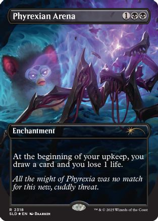 Image of Phyrexian Arena (Rainbow Foil) (SLD-2318) - Secret Lair Drop Series Foil