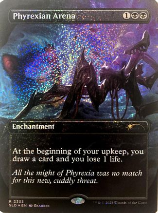 Image of Phyrexian Arena (Confetti Foil) (SLD-2333) - Secret Lair Drop Series Foil