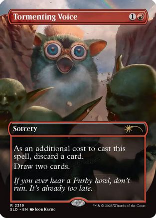 Image of Tormenting Voice (SLD-2319) - Secret Lair Drop Series