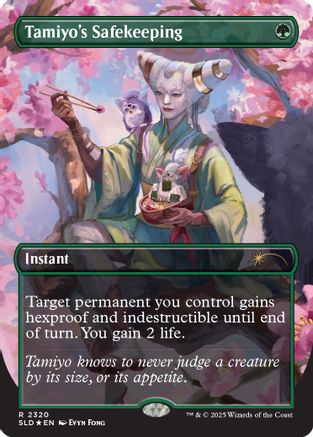 Image of Tamiyo's Safekeeping (Rainbow Foil) (SLD-2320) - Secret Lair Drop Series Foil