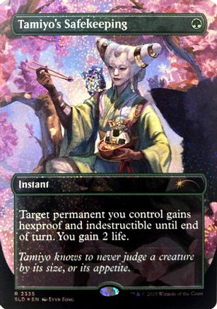 Image of Tamiyo's Safekeeping (Confetti Foil) (SLD-2335) - Secret Lair Drop Series Foil
