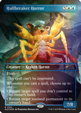 Image of Hullbreaker Horror (Rainbow Foil) (SLD-2321) - Secret Lair Drop Series Foil