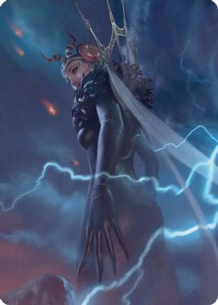 Image of Edea, Possessed Sorceress Scene Art Card [FINAL FANTASY Art Series]