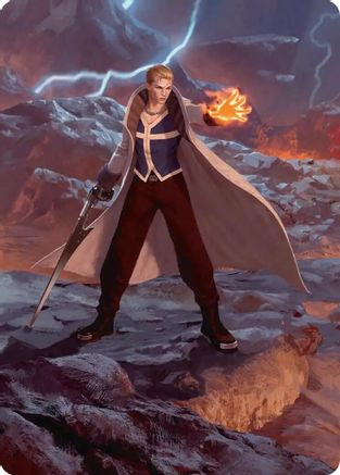 Image of Seifer, Balamb Rival Scene Art Card [FINAL FANTASY Art Series]
