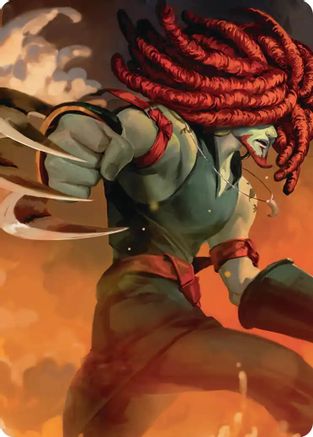 Image of Amarant Coral Scene Art Card [FINAL FANTASY Art Series]