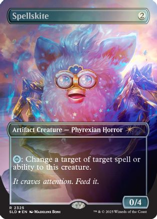 Image of Spellskite (2325) (Rainbow Foil) (SLD-2325) - Secret Lair Drop Series Foil