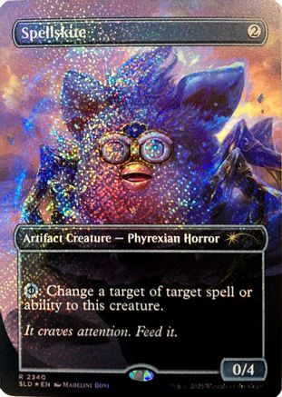 Image of Spellskite (2340) (Confetti Foil) (SLD-2340) - Secret Lair Drop Series Foil