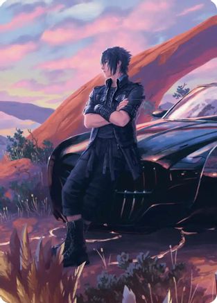 Image of Noctis, Heir Apparent Scene Art Card [FINAL FANTASY Art Series]