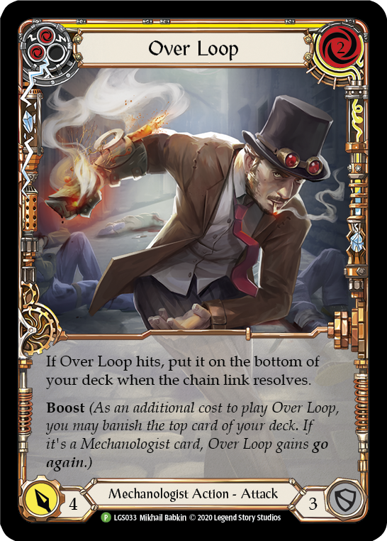 Image of Over Loop (Yellow) [LGS033] (Promo)