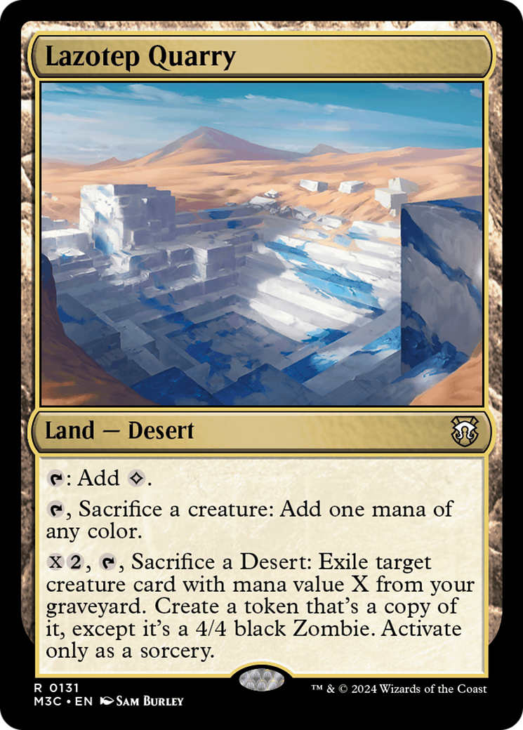 Image of Lazotep Quarry [Modern Horizons 3 Commander]