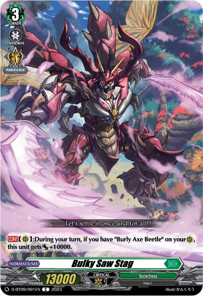 Image of Bulky Saw Stag (D-BT09/091EN) [Dragontree Invasion]