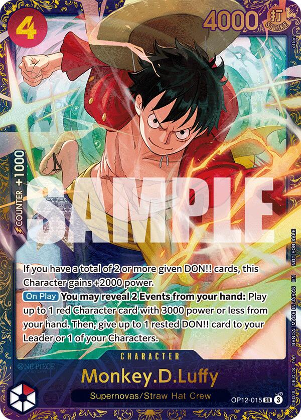 Image of Monkey.D.Luffy (Treasure Cup 2025) [One Piece Promotion Cards]