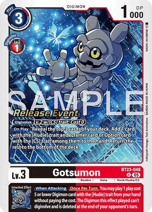 Image of Gotsumon [BT23-048] [Hackers' Slumber Release Event Cards]