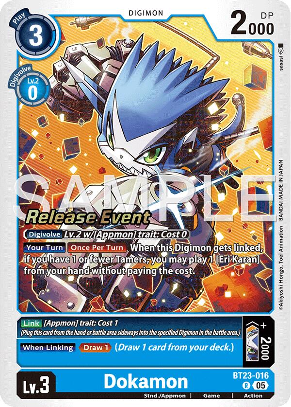 Image of Dokamon [BT23-016] [Hackers' Slumber Release Event Cards]