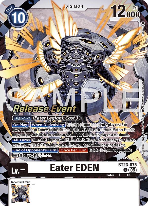 Image of Eater EDEN [BT23-075] [Hackers' Slumber Release Event Cards]