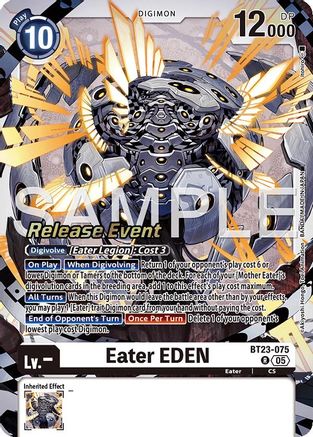Image of Eater EDEN [BT23-075] [Hackers' Slumber Release Event Cards]