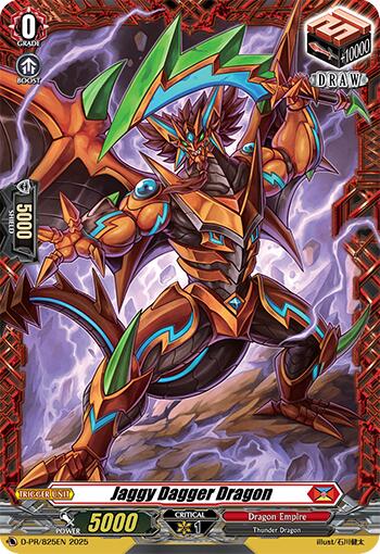 Image of Jaggy Dagger Dragon (D-PR/825EN) [D Promo Cards]