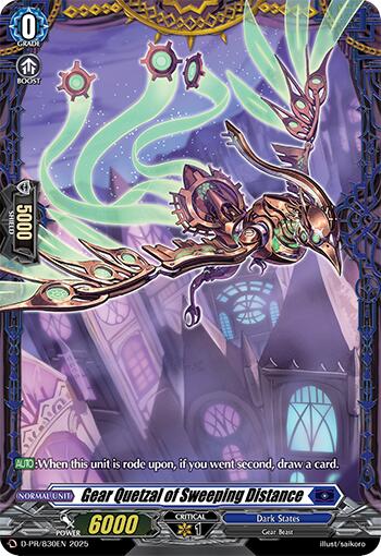 Image of Gear Quetzal of Sweeping Distance (D-PR/830EN) [D Promo Cards]