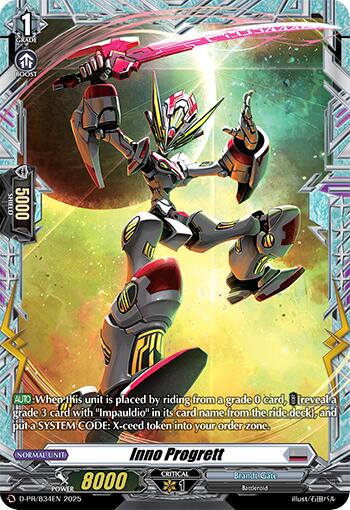 Image of Inno Progrett (D-PR/834EN) [D Promo Cards]