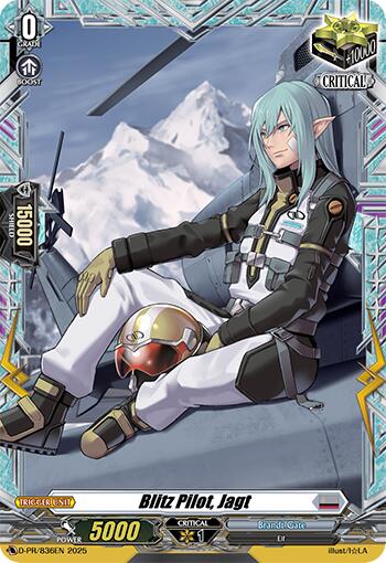 Image of Blitz Pilot, Jagt (D-PR/836EN) [D Promo Cards]