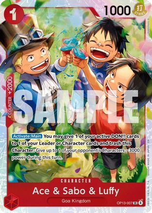 Image of Ace & Sabo & Luffy [Carrying On His Will]