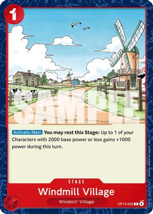 Image of Windmill Village [Carrying On His Will]