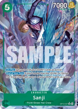 Image of Sanji (Alternate Art) [Carrying On His Will]