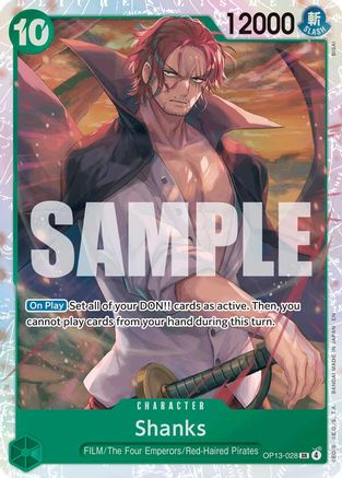 Image of Shanks [Carrying On His Will]