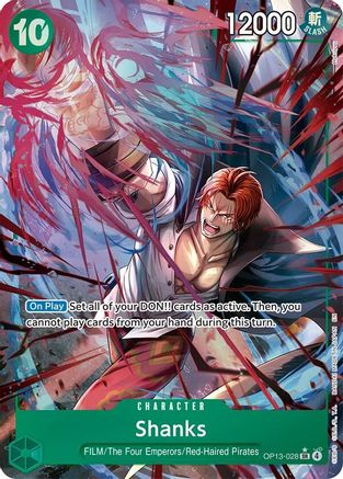 Image of Shanks (Alternate Art) [Carrying On His Will]