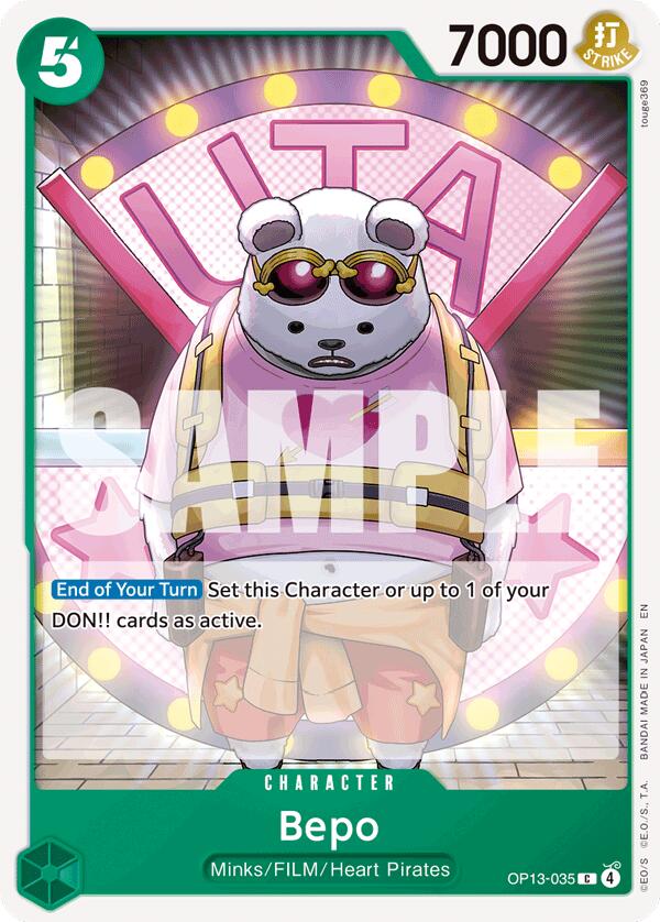 Image of Bepo [Carrying On His Will]