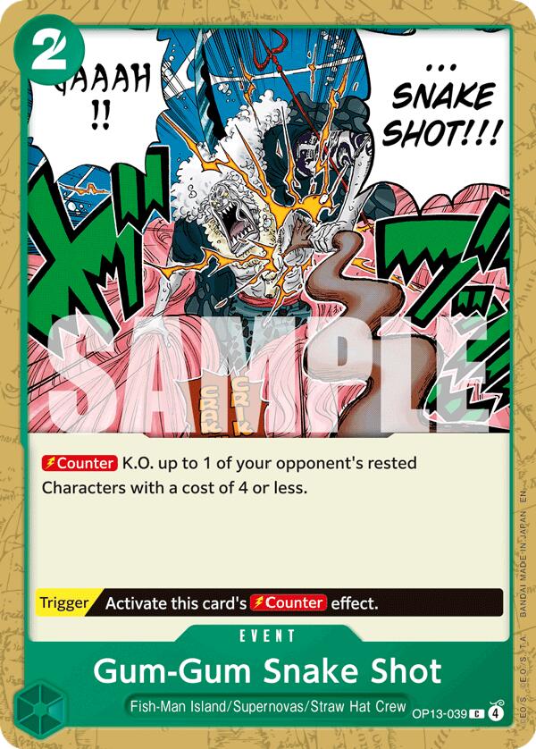 Image of Gum-Gum Snake Shot [Carrying On His Will]