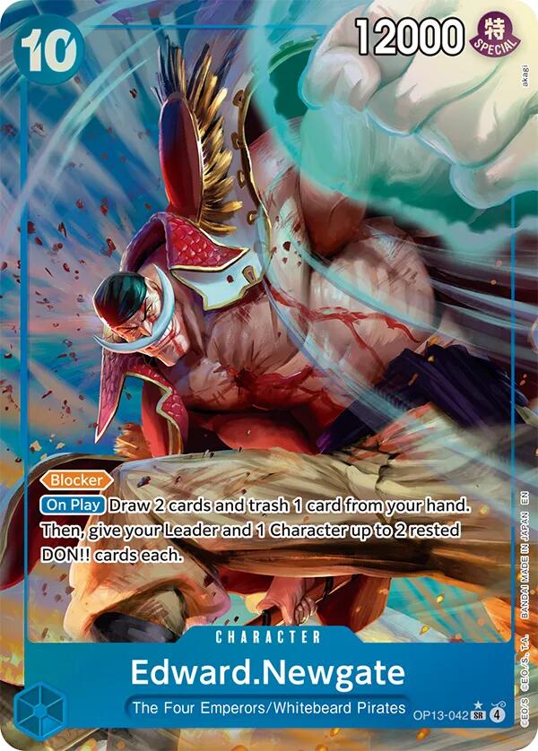 Image of Edward.Newgate (Alternate Art) [Carrying On His Will]