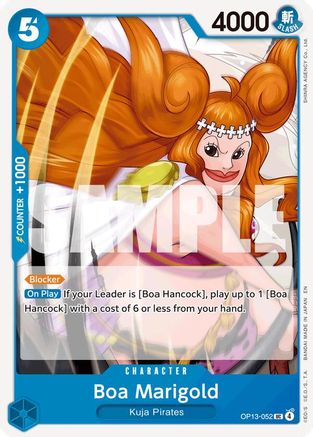 Image of Boa Marigold [Carrying On His Will]