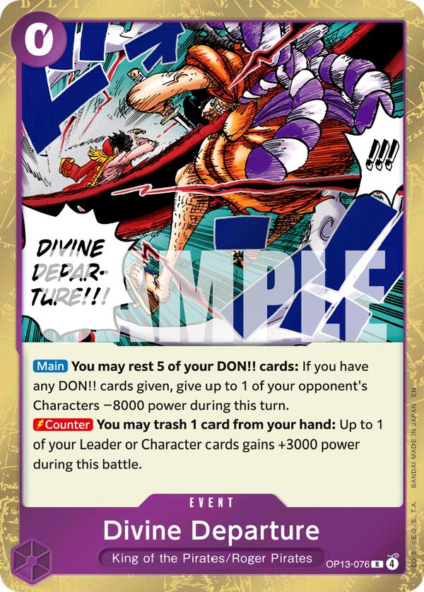 Image of Divine Departure [Carrying On His Will]