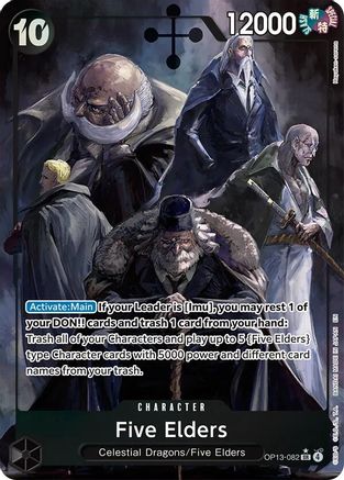 Image of Five Elders (Alternate Art) [Carrying On His Will]
