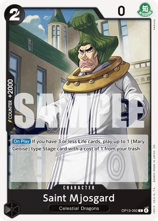 Image of Saint Mjosgard [Carrying On His Will]