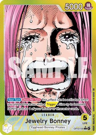 Image of Jewelry Bonney (Alternate Art) [Carrying On His Will]