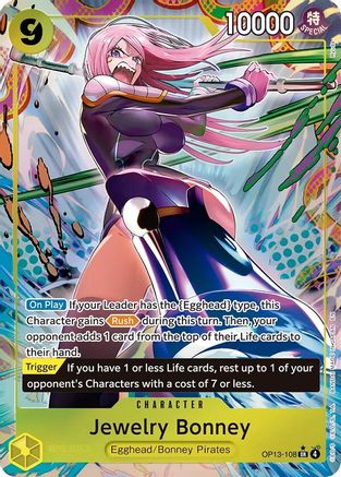 Image of Jewelry Bonney (Alternate Art) [Carrying On His Will]