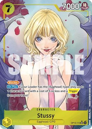 Image of Stussy (Alternate Art) [Carrying On His Will]