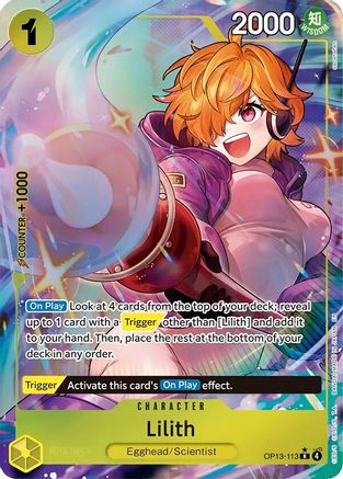 Image of Lilith (Alternate Art) [Carrying On His Will]