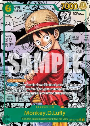 Image of Monkey.D.Luffy (Super Alternate Art) [Carrying On His Will]