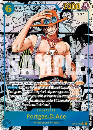 Image of Portgas.D.Ace (Super Alternate Art) [Carrying On His Will]