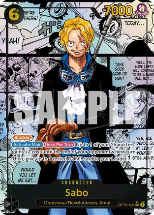 Image of Sabo (Super Alternate Art) [Carrying On His Will]