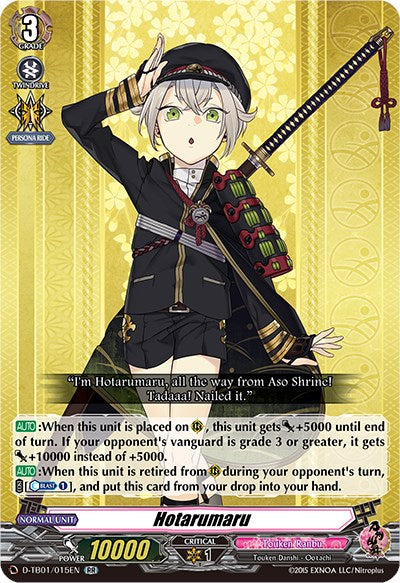 Image of Hotarumaru (D-TB01/015EN) [Touken Ranbu: ONLINE 2021]